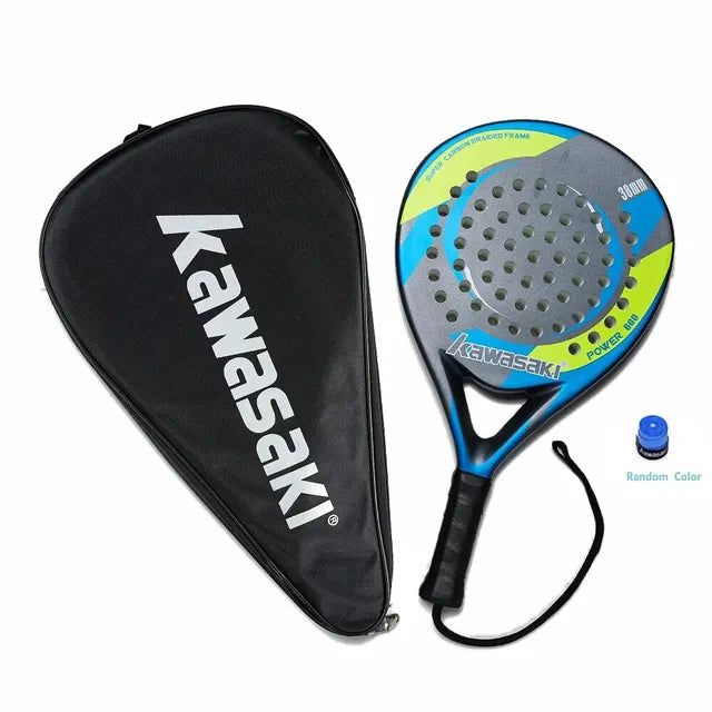 Padel Racket with 3K Carbon Fiber core and EVA Memory Foam (including Racket Cover)