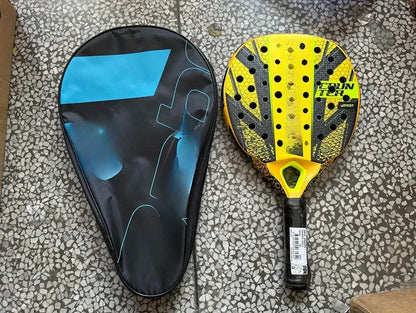 Padel Racket 3K/12K Carbon Fiber with EVA Memory Flex Foam Core