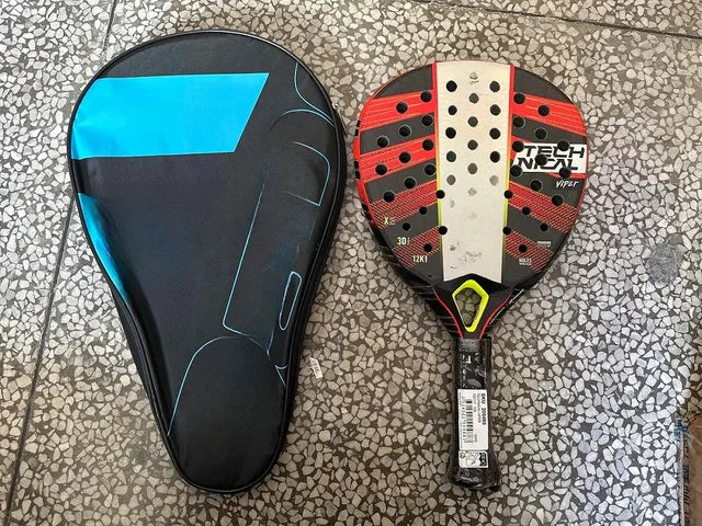 Padel Racket 3K/12K Carbon Fiber with EVA Memory Flex Foam Core