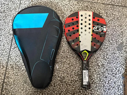 Padel Racket 3K/12K Carbon Fiber with EVA Memory Flex Foam Core