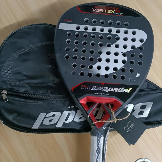 Padel Racket 3K/12K Carbon Fiber with EVA Memory Flex Foam Core