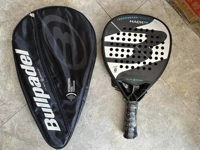 Padel Racket 3K/12K Carbon Fiber with EVA Memory Flex Foam Core