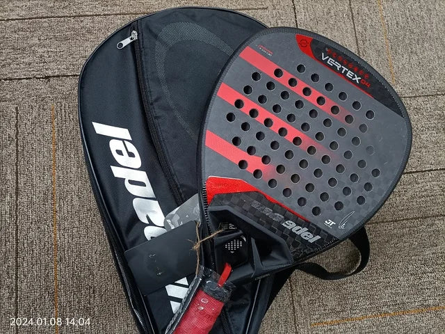 Padel Racket 3K/12K Carbon Fiber with EVA Memory Flex Foam Core