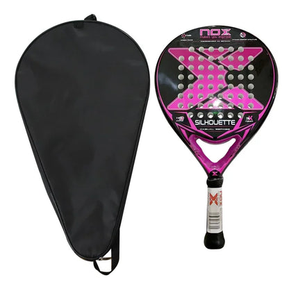 Padel Racket 3K/12K Carbon Fiber with EVA Memory Flex Foam Core