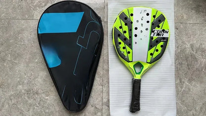 Padel Racket 3K/12K Carbon Fiber with EVA Memory Flex Foam Core