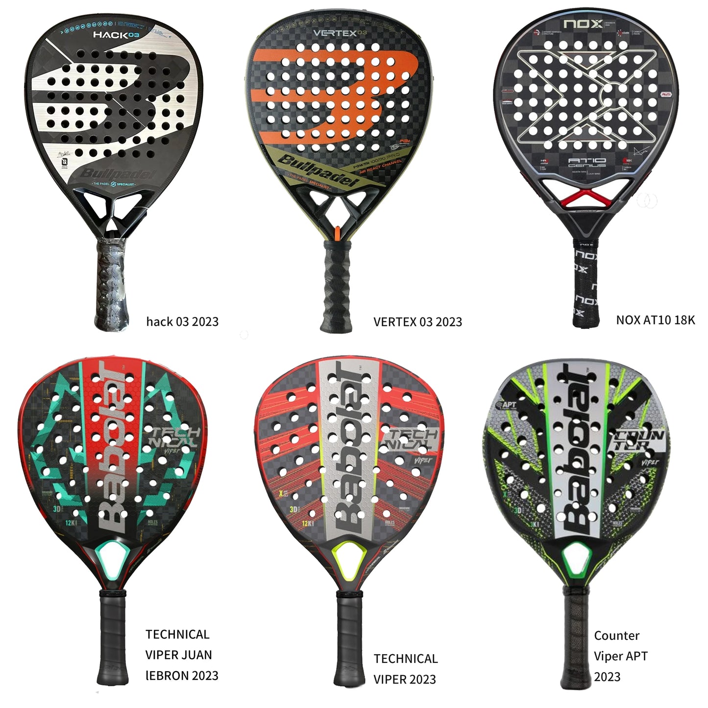 Padel Racket 3K/12K Carbon Fiber with EVA Memory Flex Foam Core