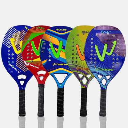 Padel Racket New Beach Shoot Fiber Glass