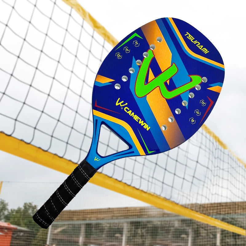 Padel Racket New Beach Shoot Fiber Glass