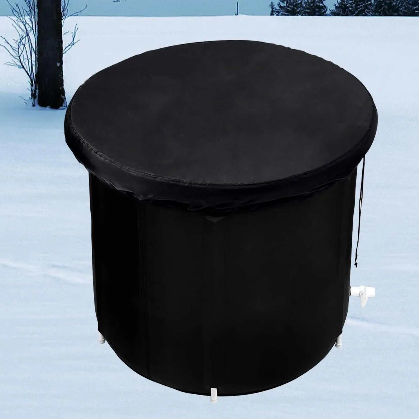 Portable Ice Bath Tub / Premium Cold Plunge Tub Outdoor Use / Oversized Adult Sized Cold Plunge Pool