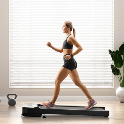 Under Desk Walking Pad Treadmill with Touchable LED Display